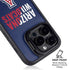 University of Arizona Wildcats Logo Split Blue iPhone 16 Pro Kickstand Case